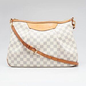Louis Vuitton Damier Azur Siracusa MM Bag